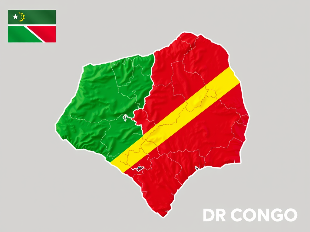 DRC map and flag colors